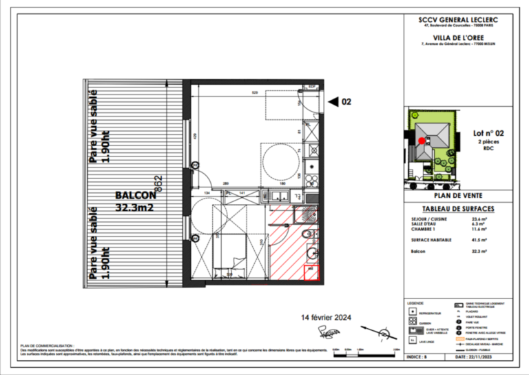 Appartement T2 La Courneuve à louer 3