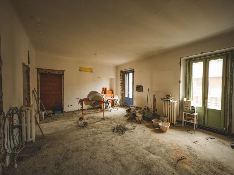 Logement ancien en rénovation