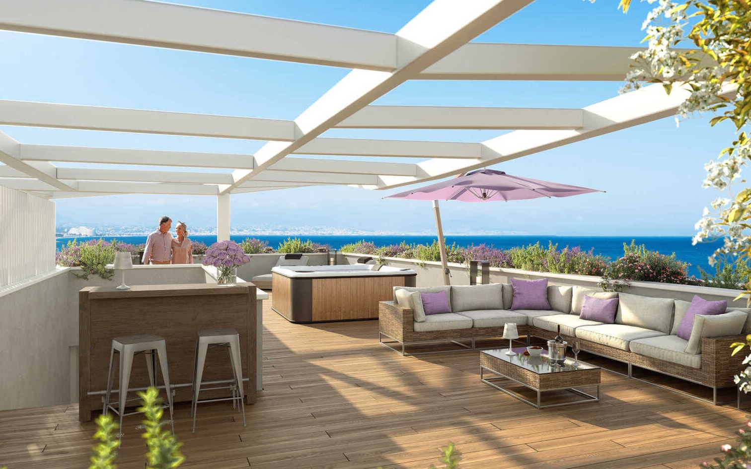 
									Les Terrasses du Val Claret — vue 5									